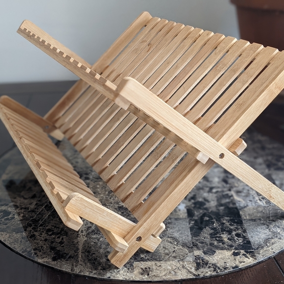 Bamboo Dish Drying Rack - Picture 3 of 8